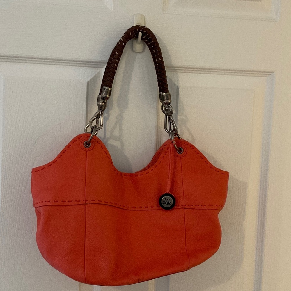 Orange The Sak Hobo Bag with Braided Handle